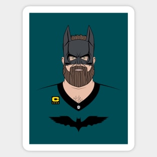 Philadelphia Football Bat Hero Sticker